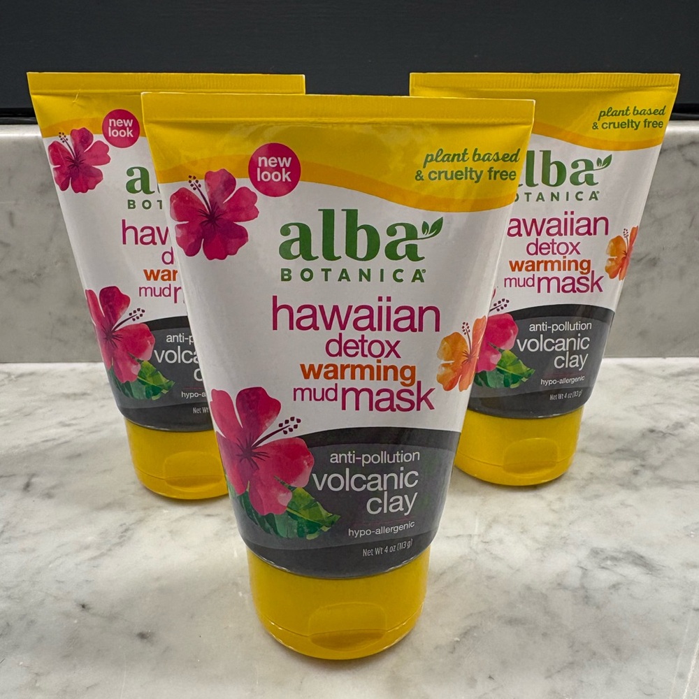 Alba Botanica Hawaiian Detox Warming Mud Mask - Yellow